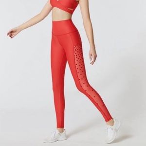 Beach Riot Red Heart Leggings!